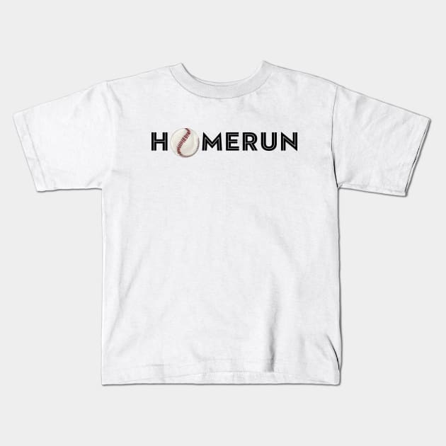Homerun Kids T-Shirt by kristinbell